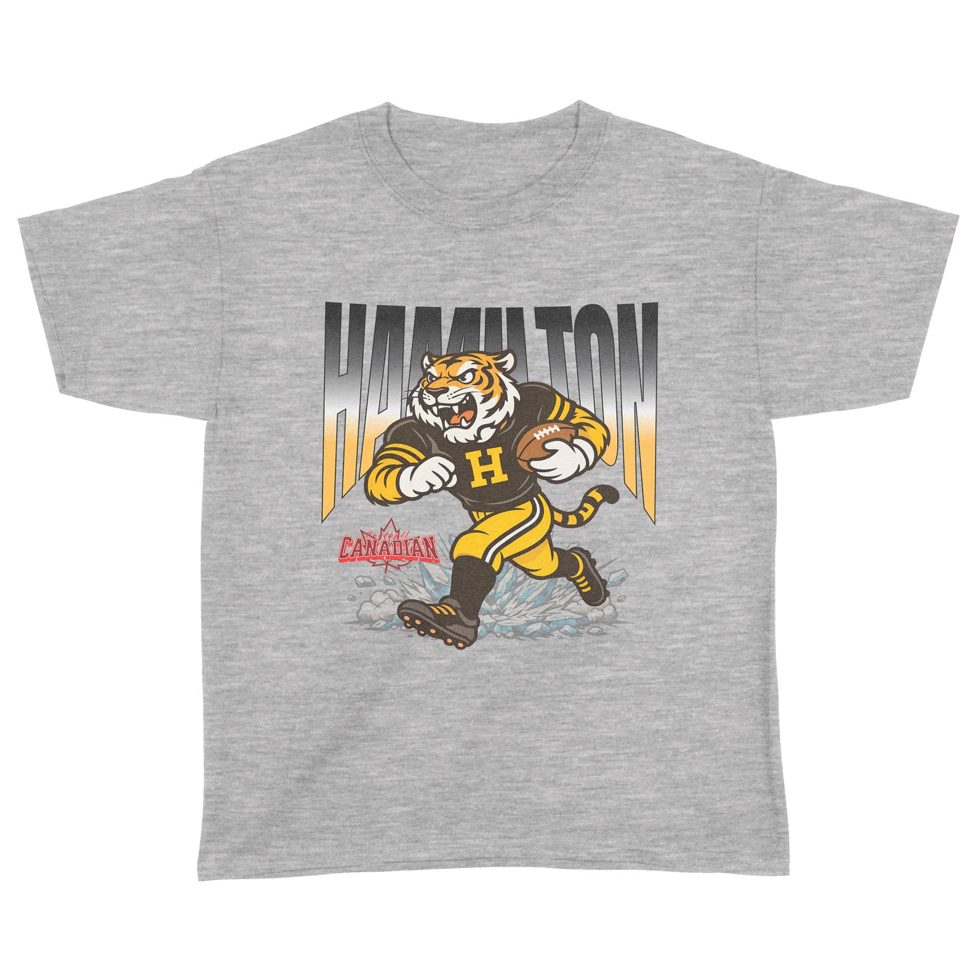 Hamilton Football v2 YOUTH T-Shirt - Old Time Sports