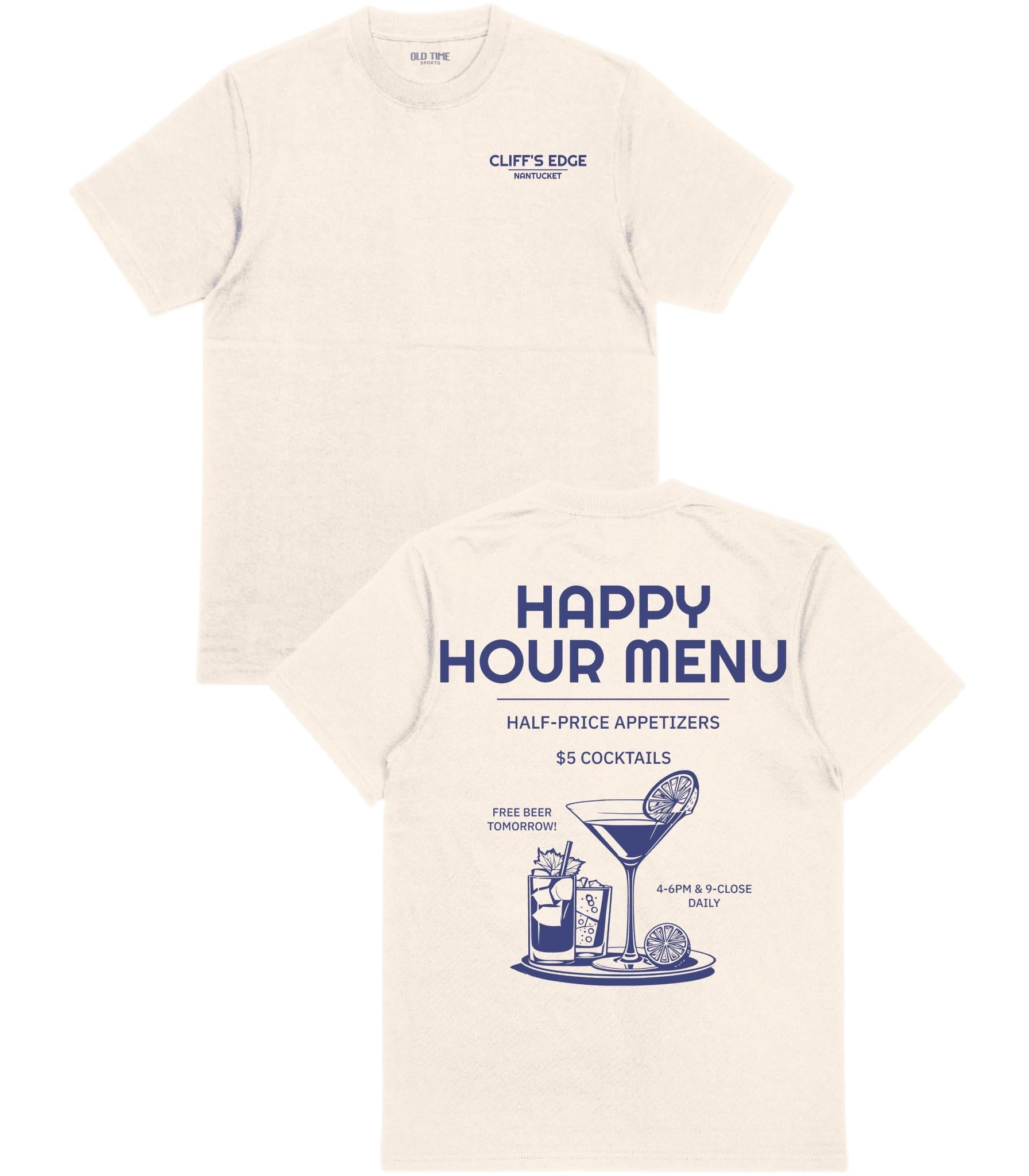 Happy Hour T-Shirt - Old Time Sports