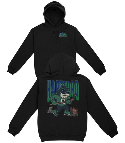 Hartford "The Whale" Hockey v1 Basic Hoodie