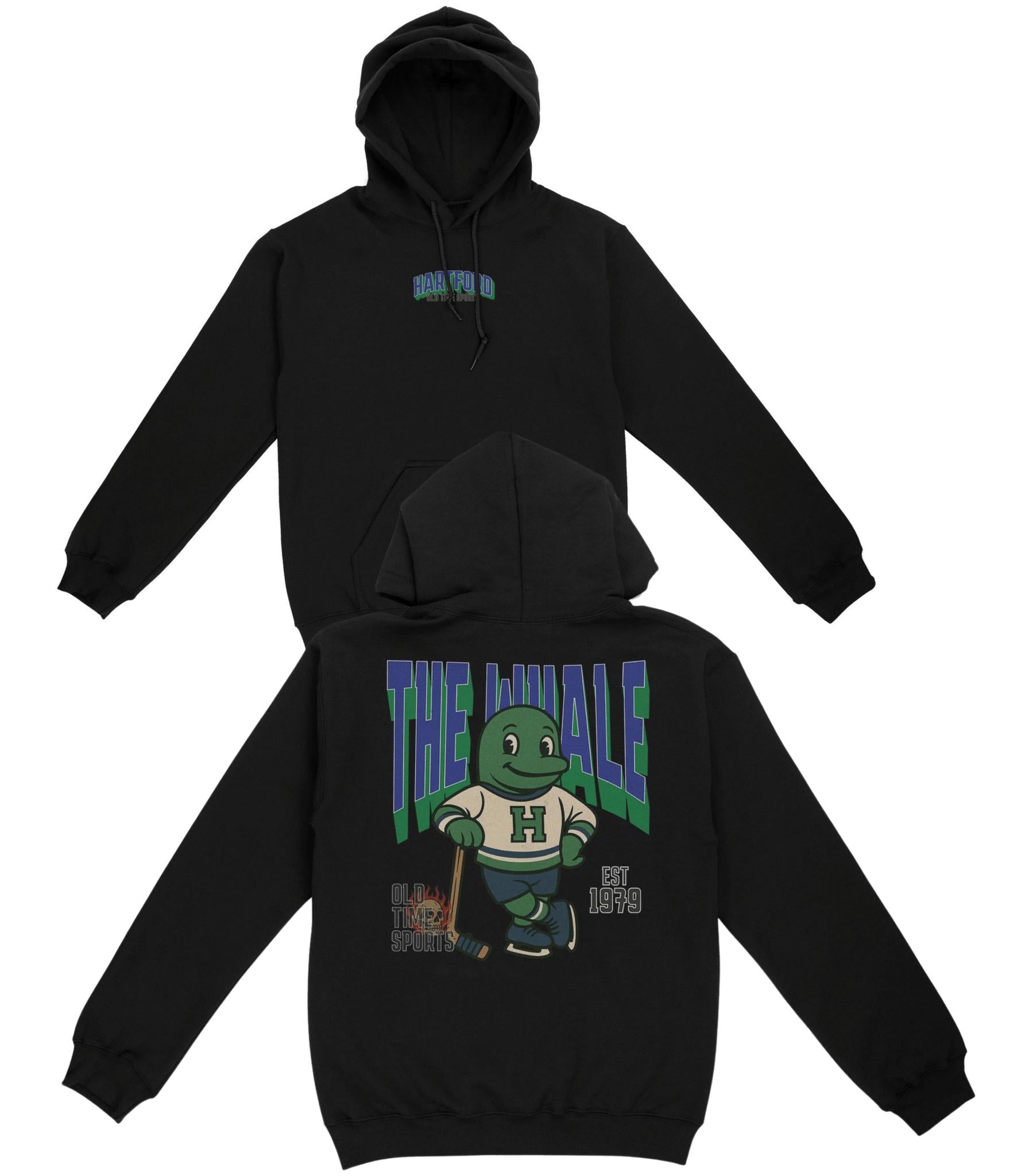 Hartford "The Whale" Hockey v2 Basic Hoodie