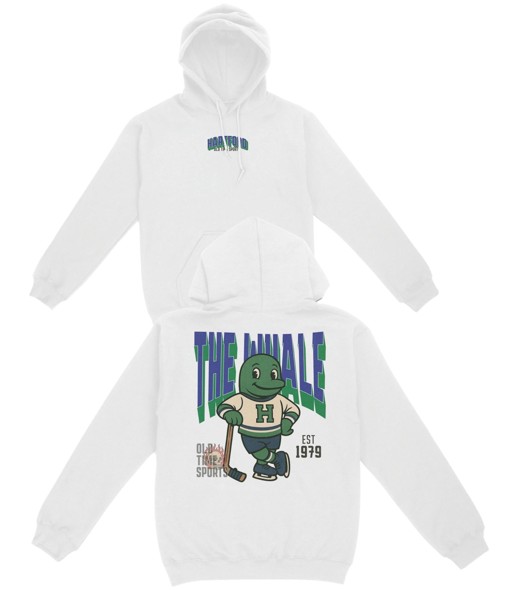 Hartford "The Whale" Hockey v2 Basic Hoodie