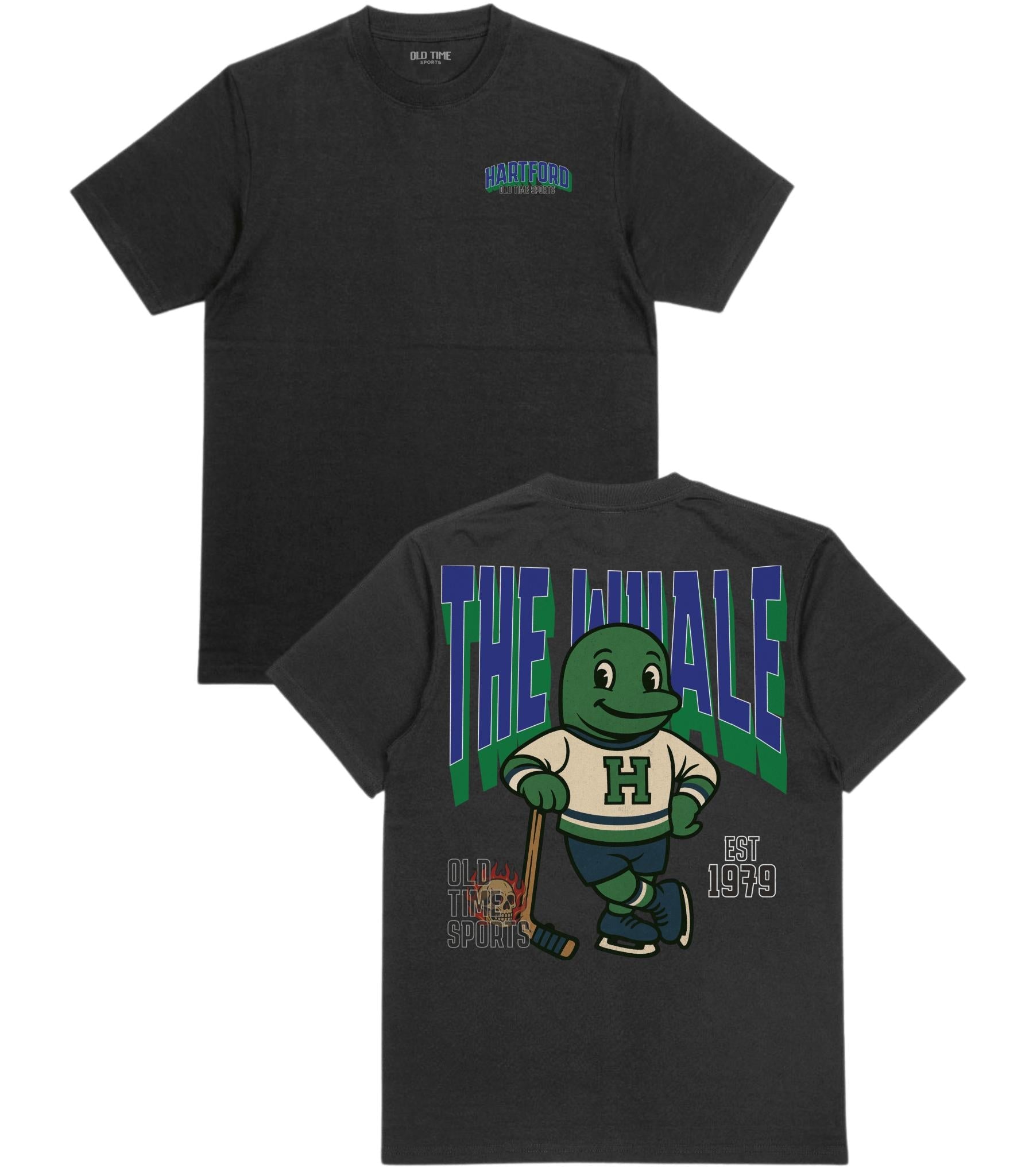 Hartford "The Whale" Hockey v2 T-Shirt