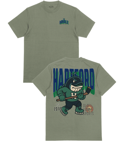 Hartford "The Whale" v1 Hockey T-Shirt - Old Time Sports