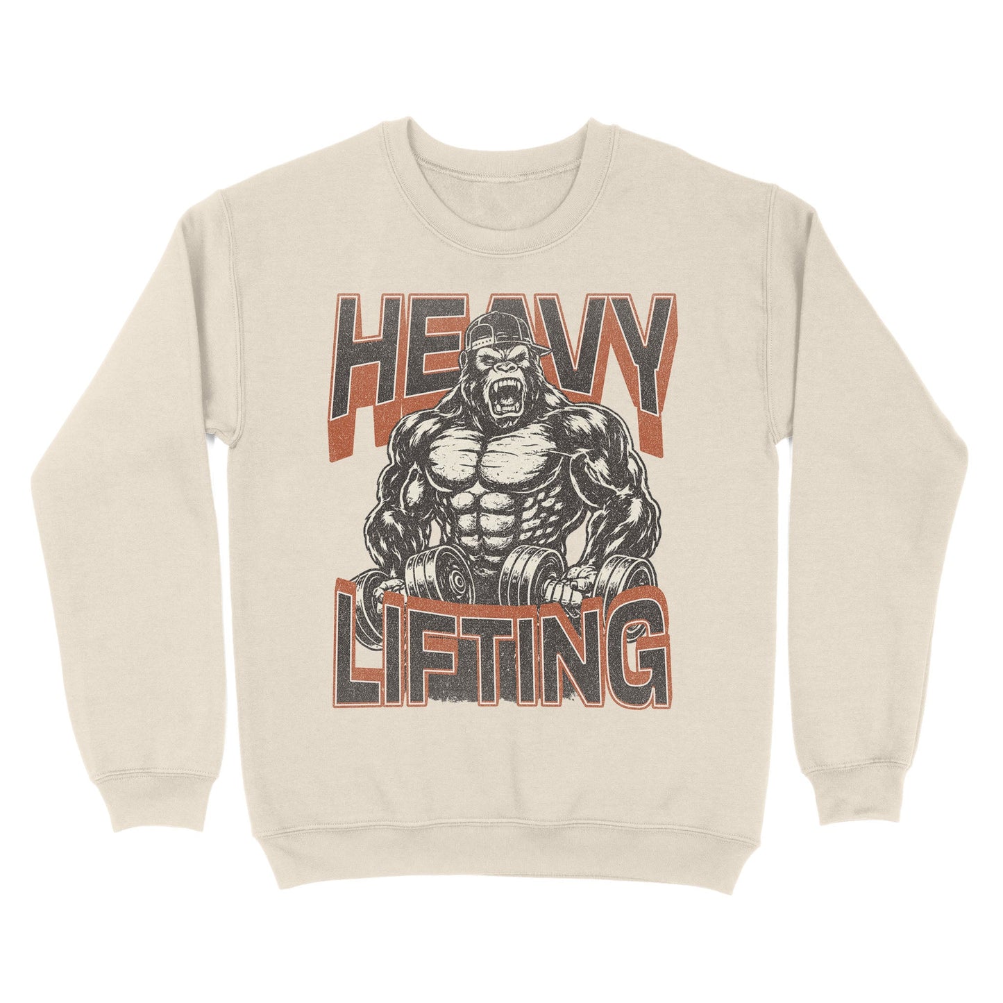Heavy Lifting Basic Crewneck - Old Time Sports