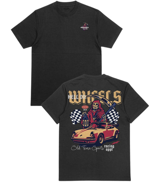 Hell on Wheels T-Shirt - Old Time Sports