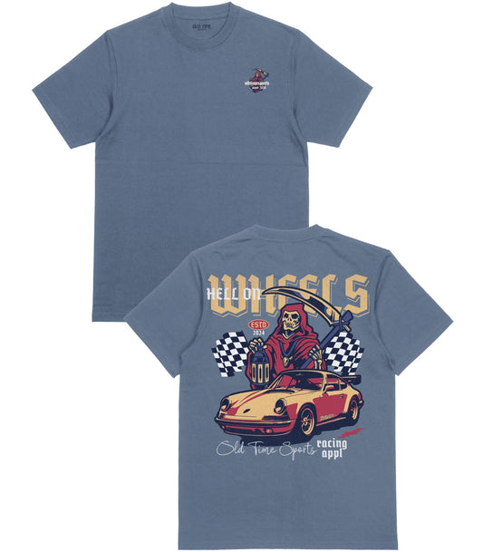 Hell on Wheels T-Shirt - Old Time Sports