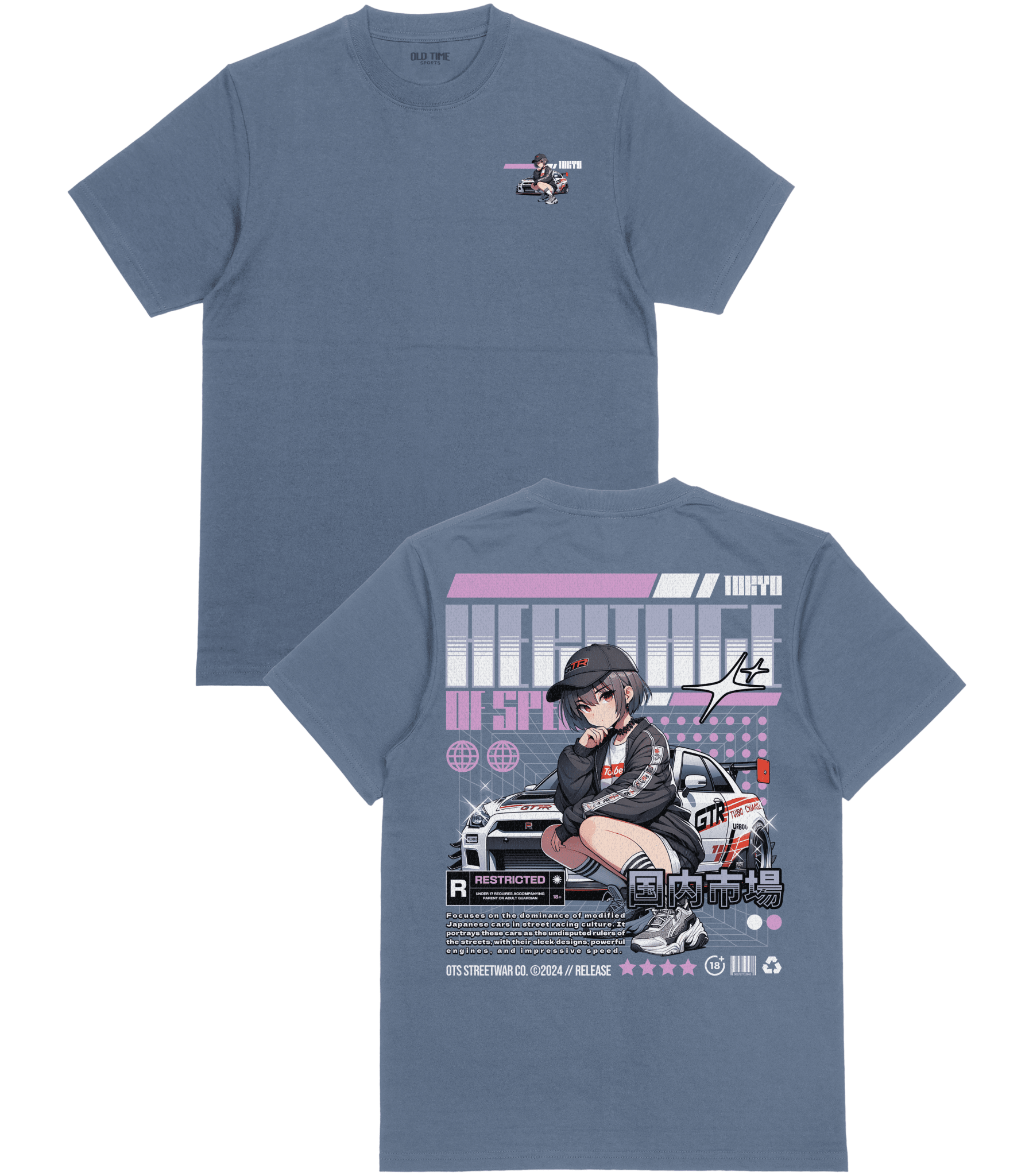 Heritage of Speed T-Shirt - Old Time Sports