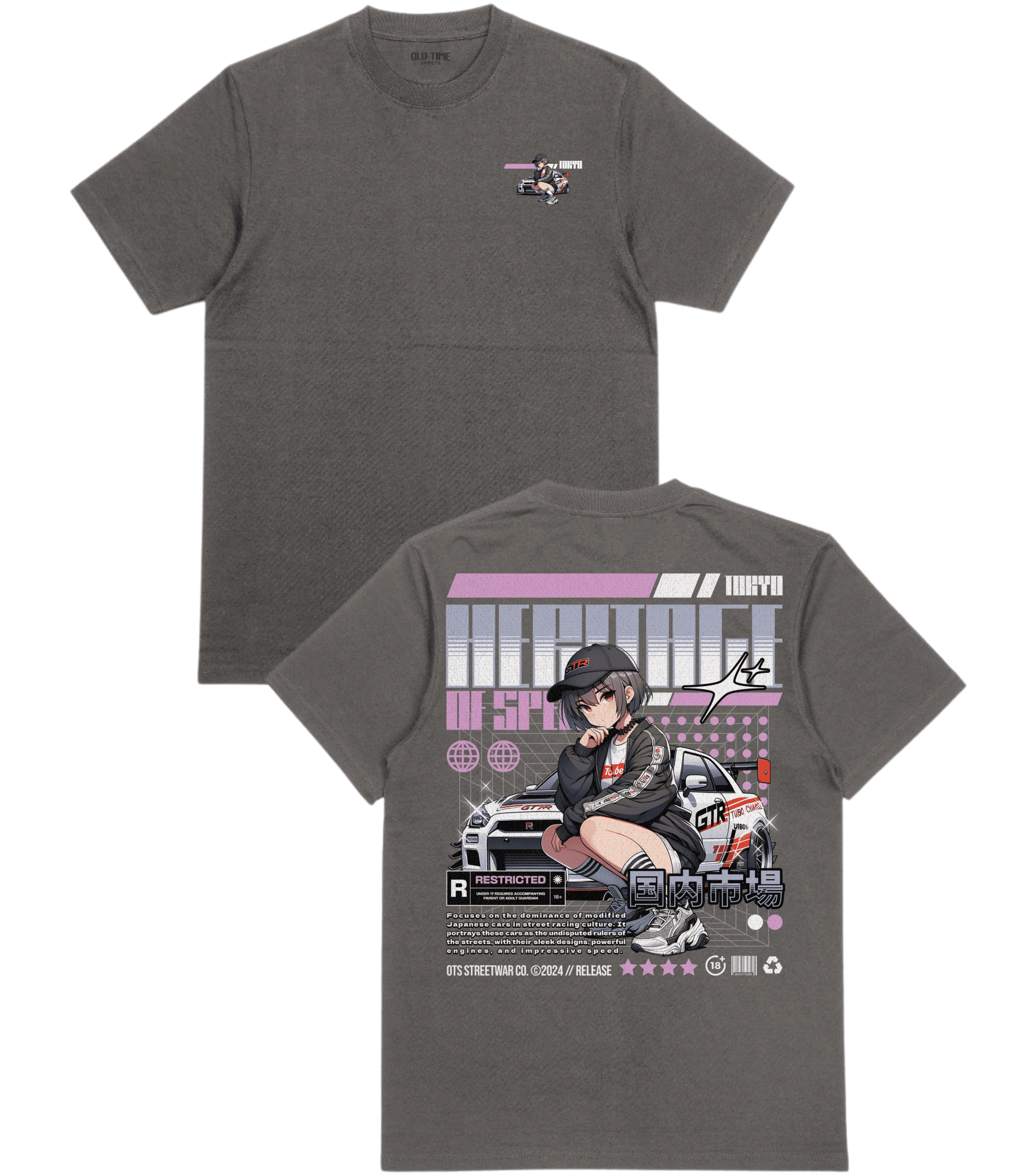 Heritage of Speed T-Shirt - Old Time Sports