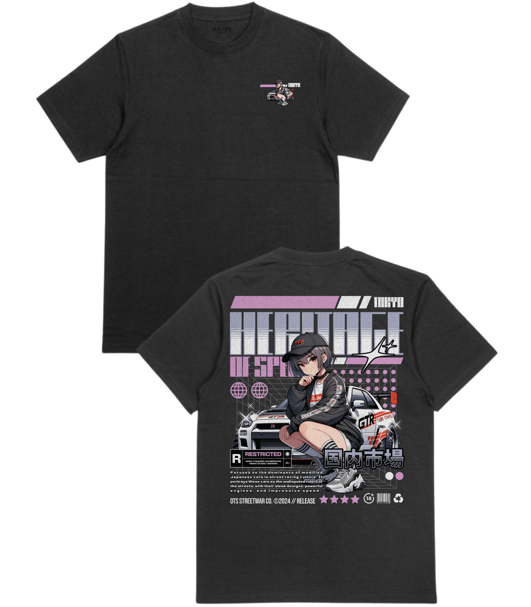 Heritage of Speed T-Shirt - Old Time Sports