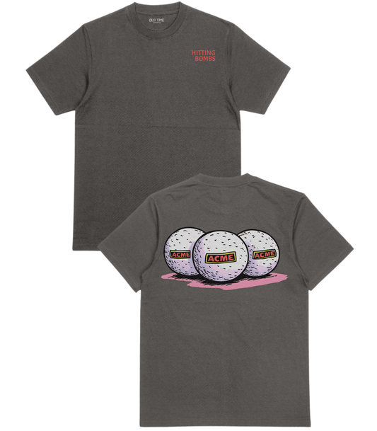 Hitting Bombs T-Shirt - Old Time Sports