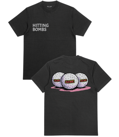 Hitting Bombs T-Shirt - Old Time Sports