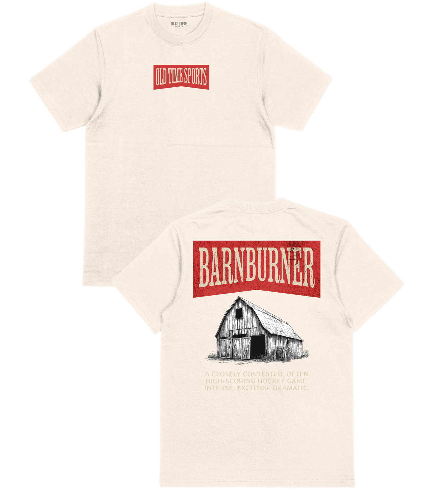 Hockey Barnburner T-Shirt - Old Time Sports