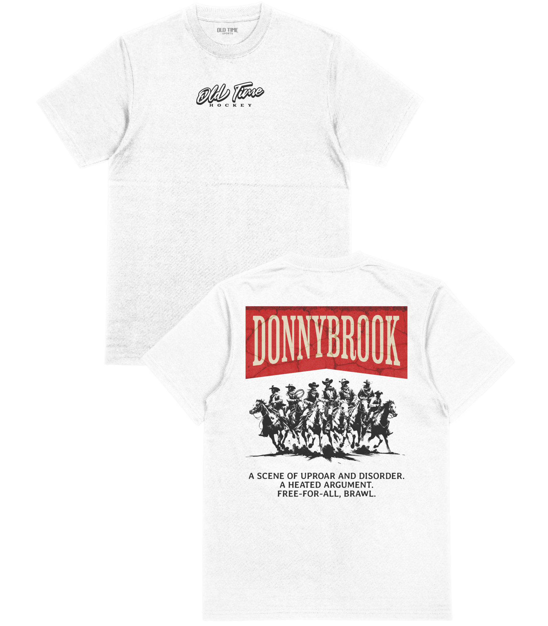 Hockey Donnybrook T-Shirt - Old Time Sports