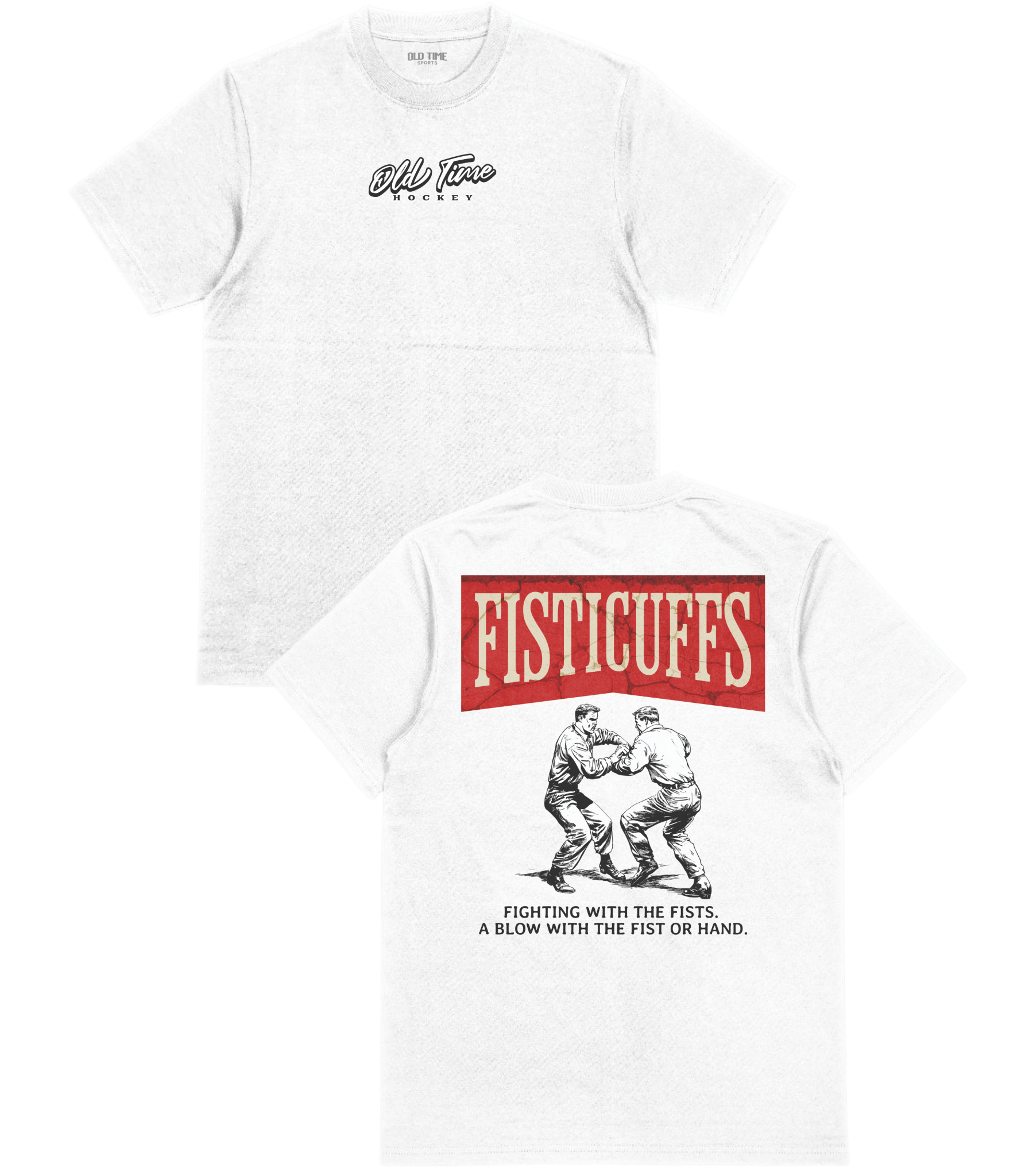 Hockey Fisticuffs T-Shirt - Old Time Sports