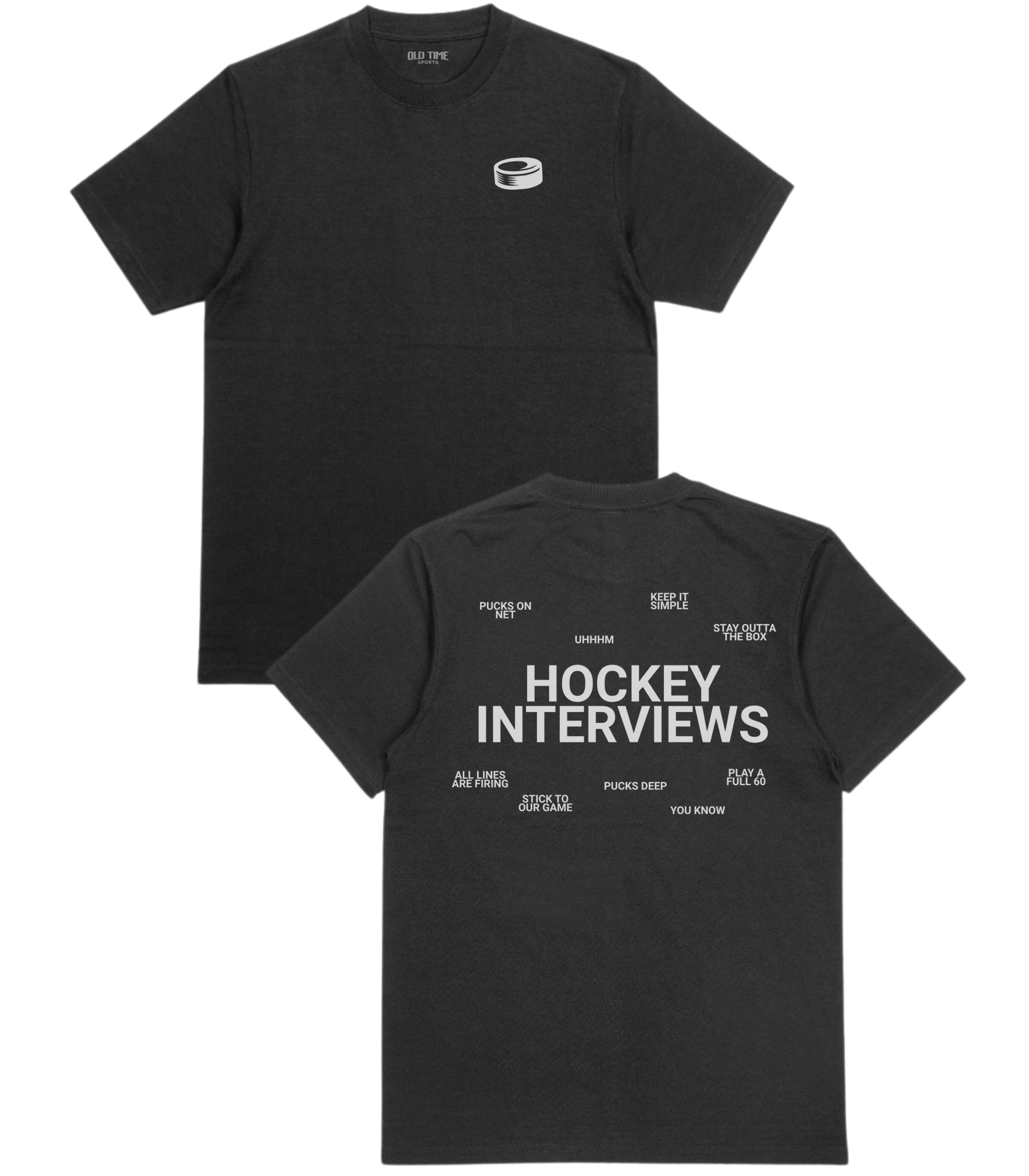 Hockey Interviews T-Shirt - Old Time Sports