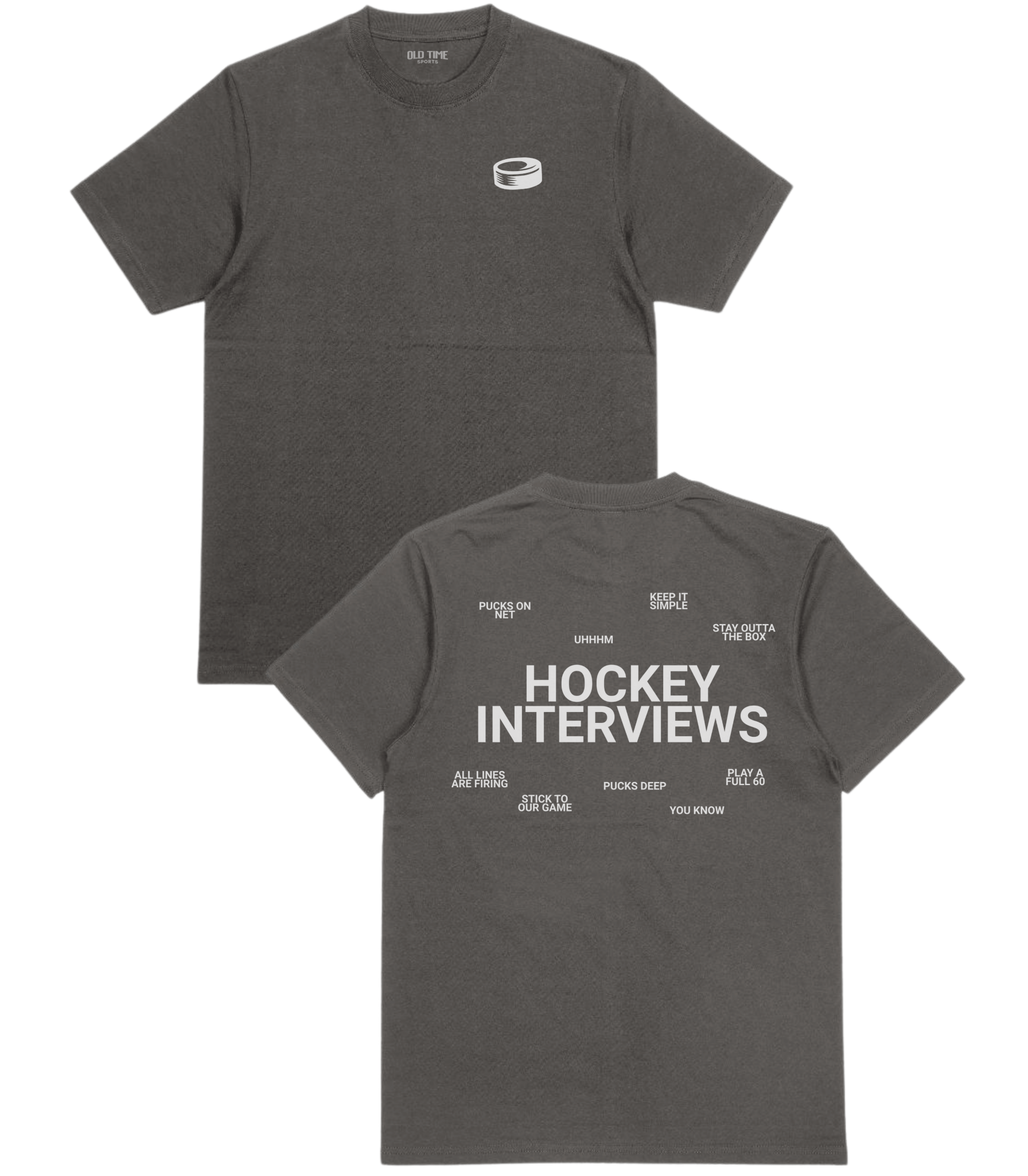 Hockey Interviews T-Shirt - Old Time Sports