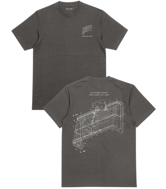 Hockey Net Patent T-Shirt - Old Time Sports