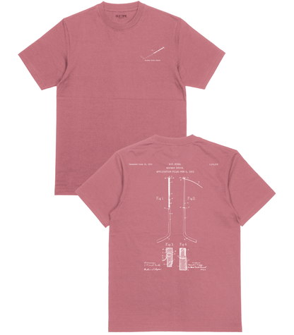 Hockey Stick Patent T-Shirt - Old Time Sports