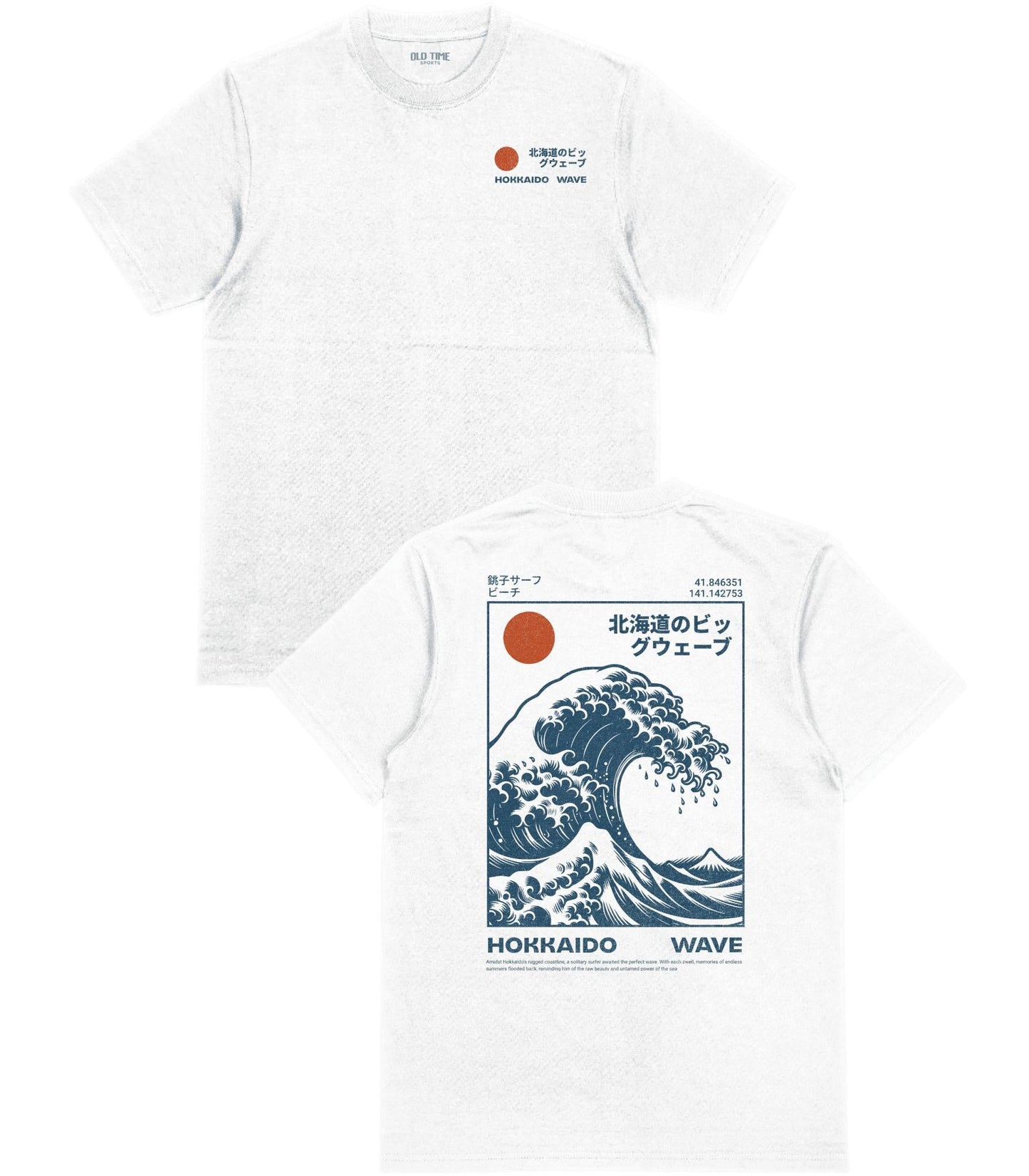 Hokkaido Wave T-Shirt - Old Time Sports
