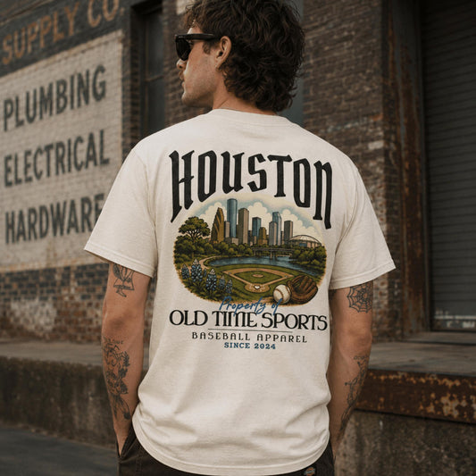 Houston Baseball T-Shirt - Old Time Sports