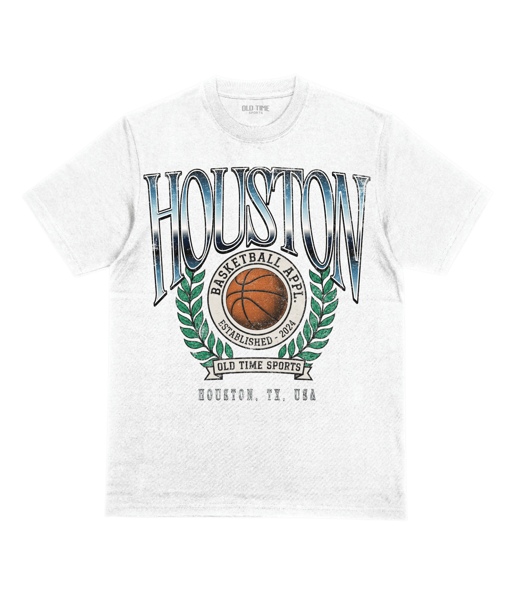 Houston Basketball T-Shirt - Old Time Sports