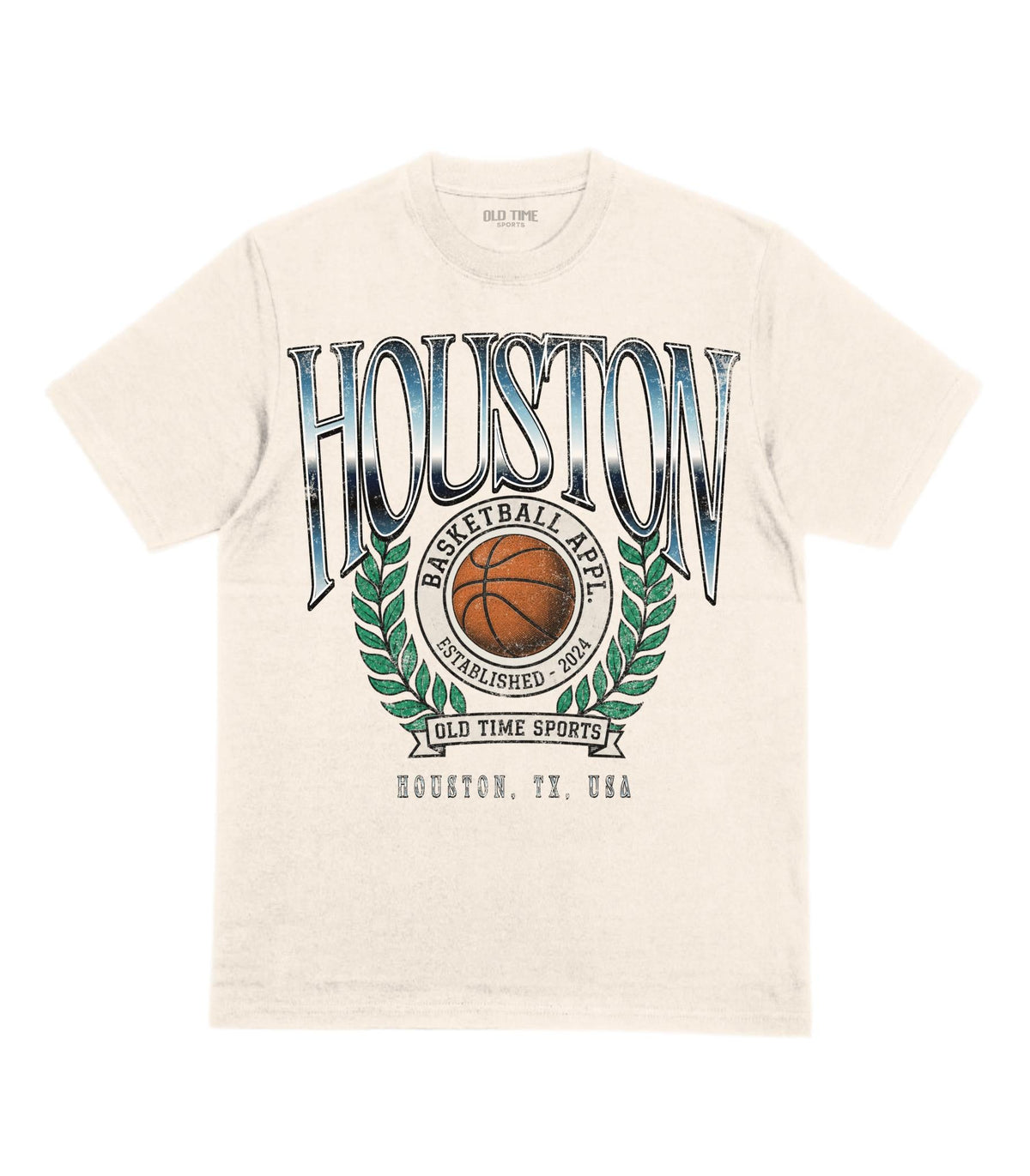 Houston Basketball T-Shirt - Old Time Sports