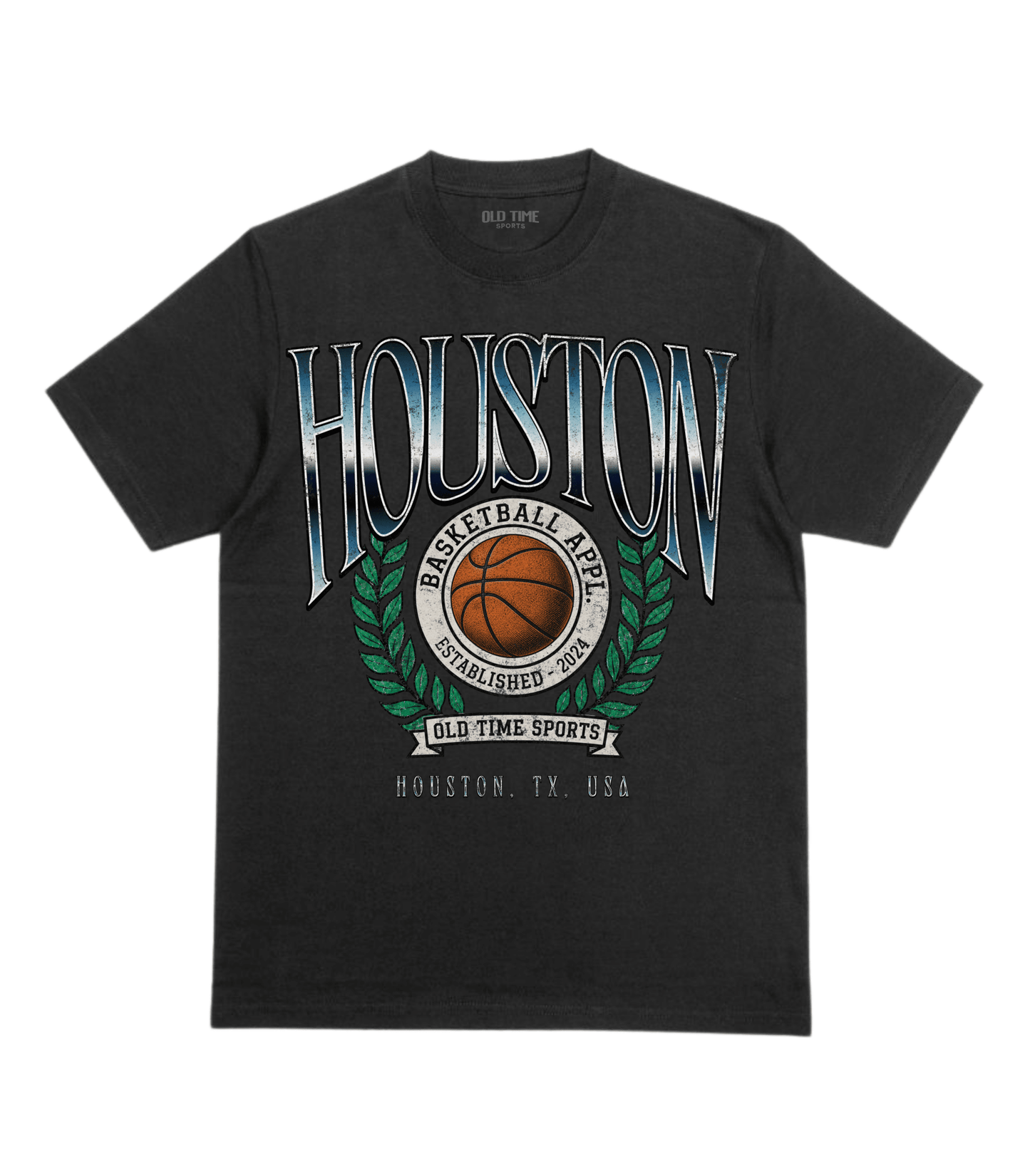 Houston Basketball T-Shirt - Old Time Sports