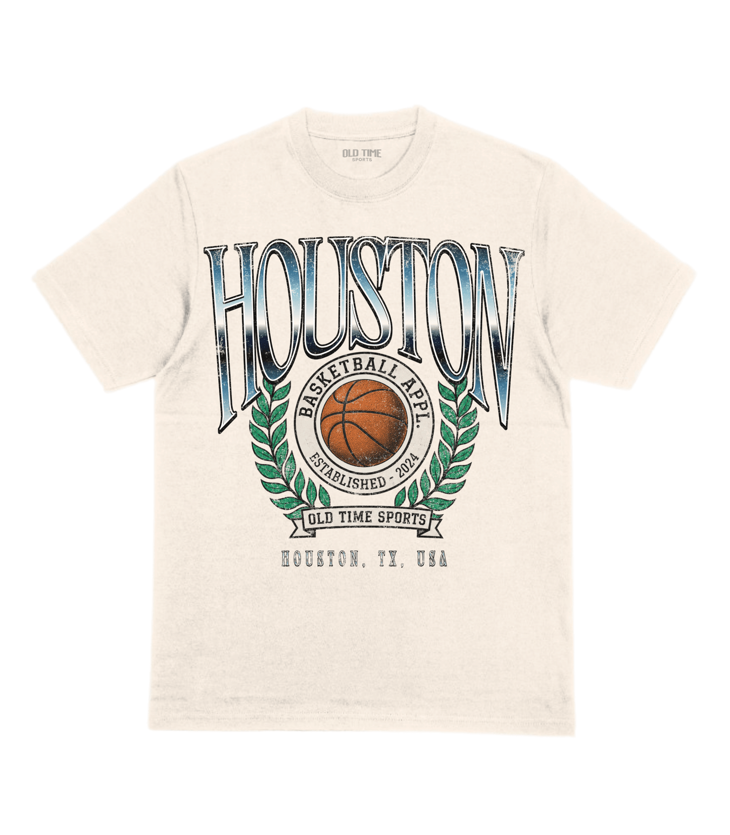 Houston Basketball T-Shirt - Old Time Sports