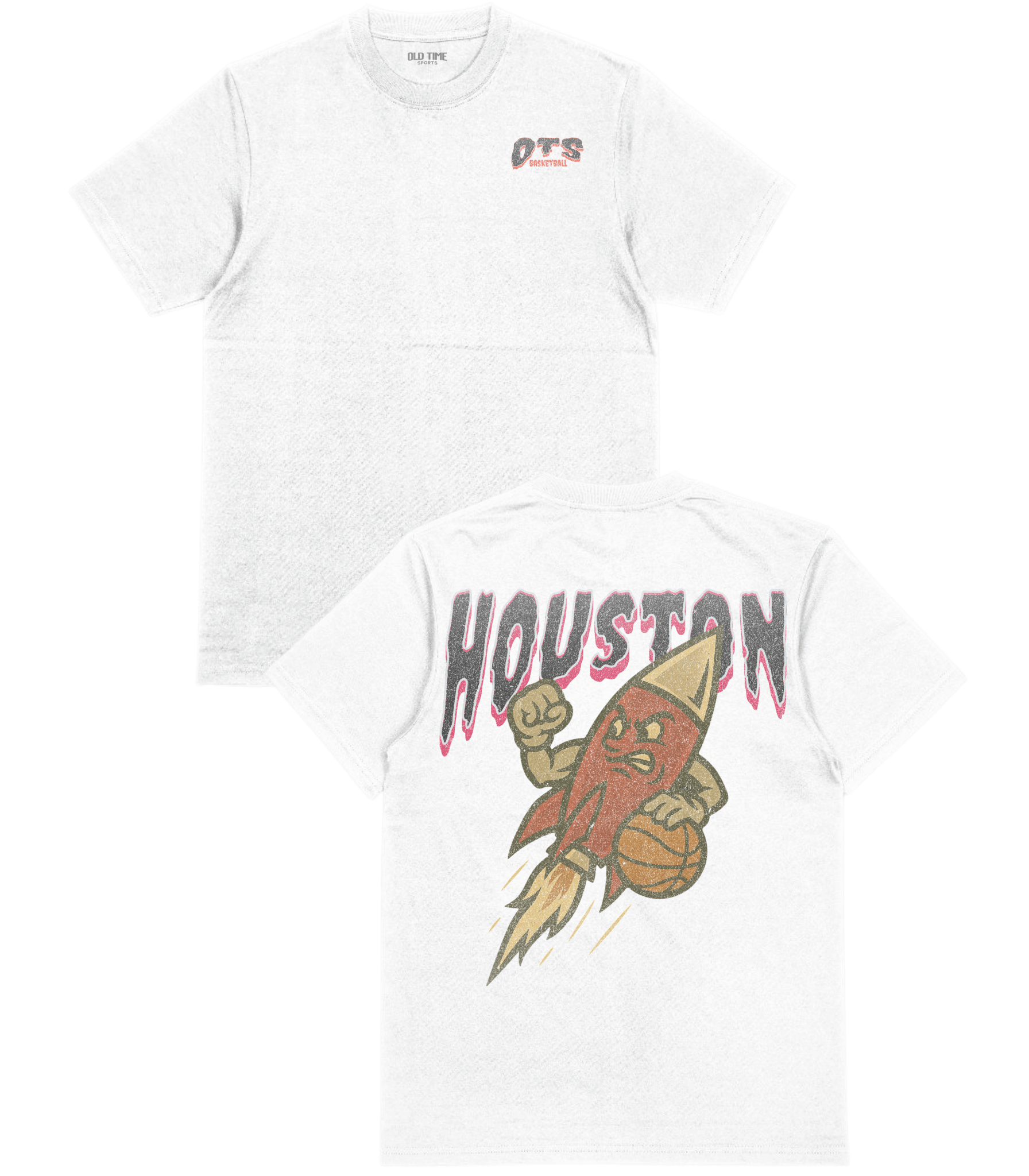 Houston Basketball T-Shirt - Old Time Sports