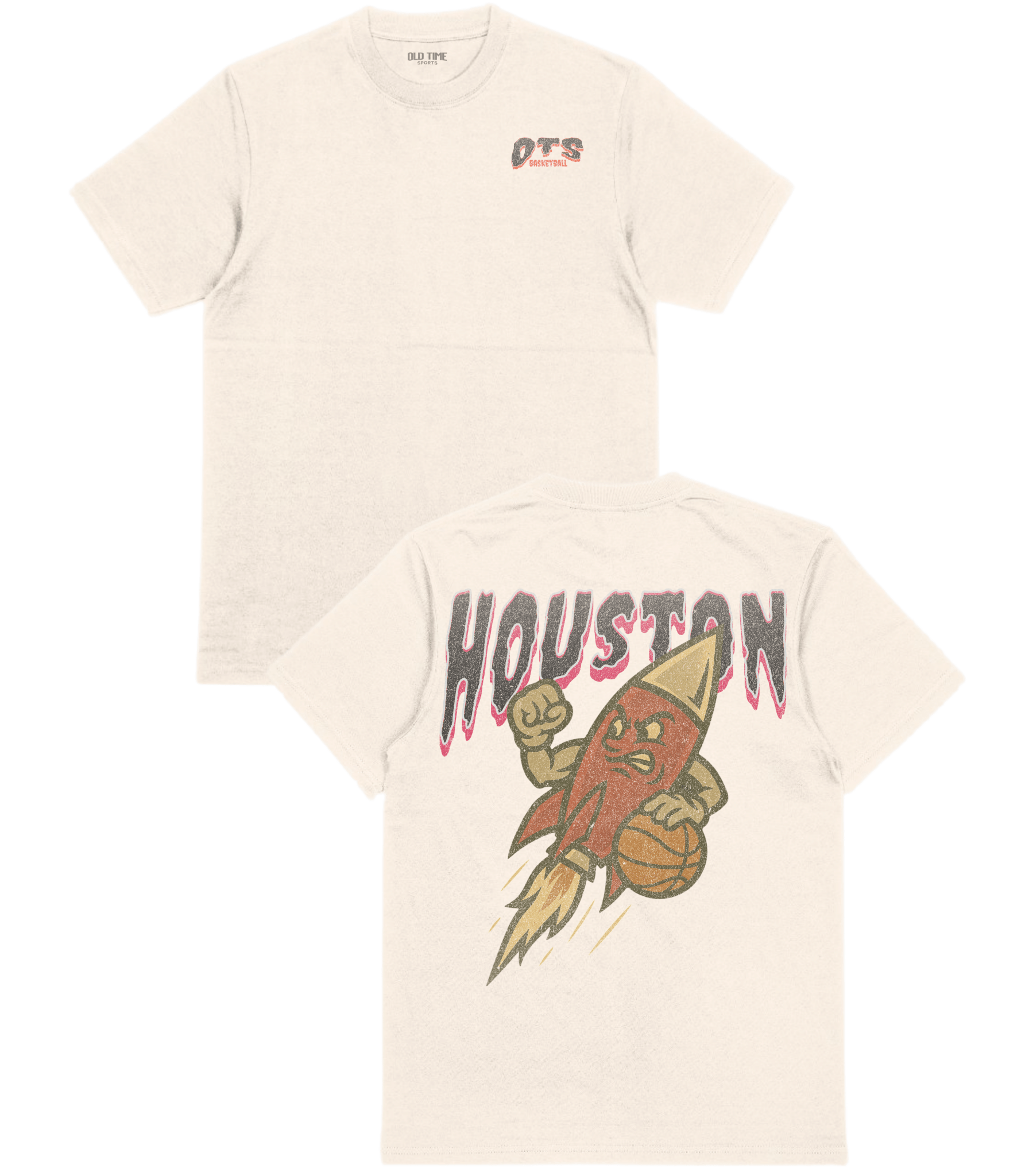 Houston Basketball T-Shirt - Old Time Sports