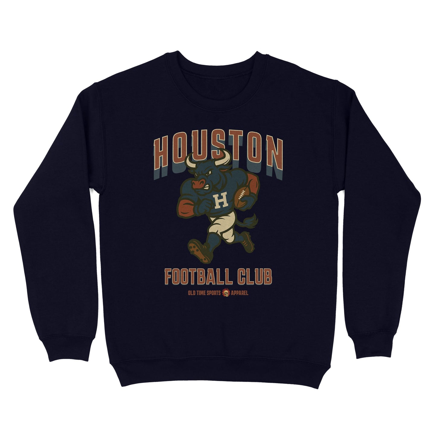 Houston Football Club Basic Crewneck - Old Time Sports