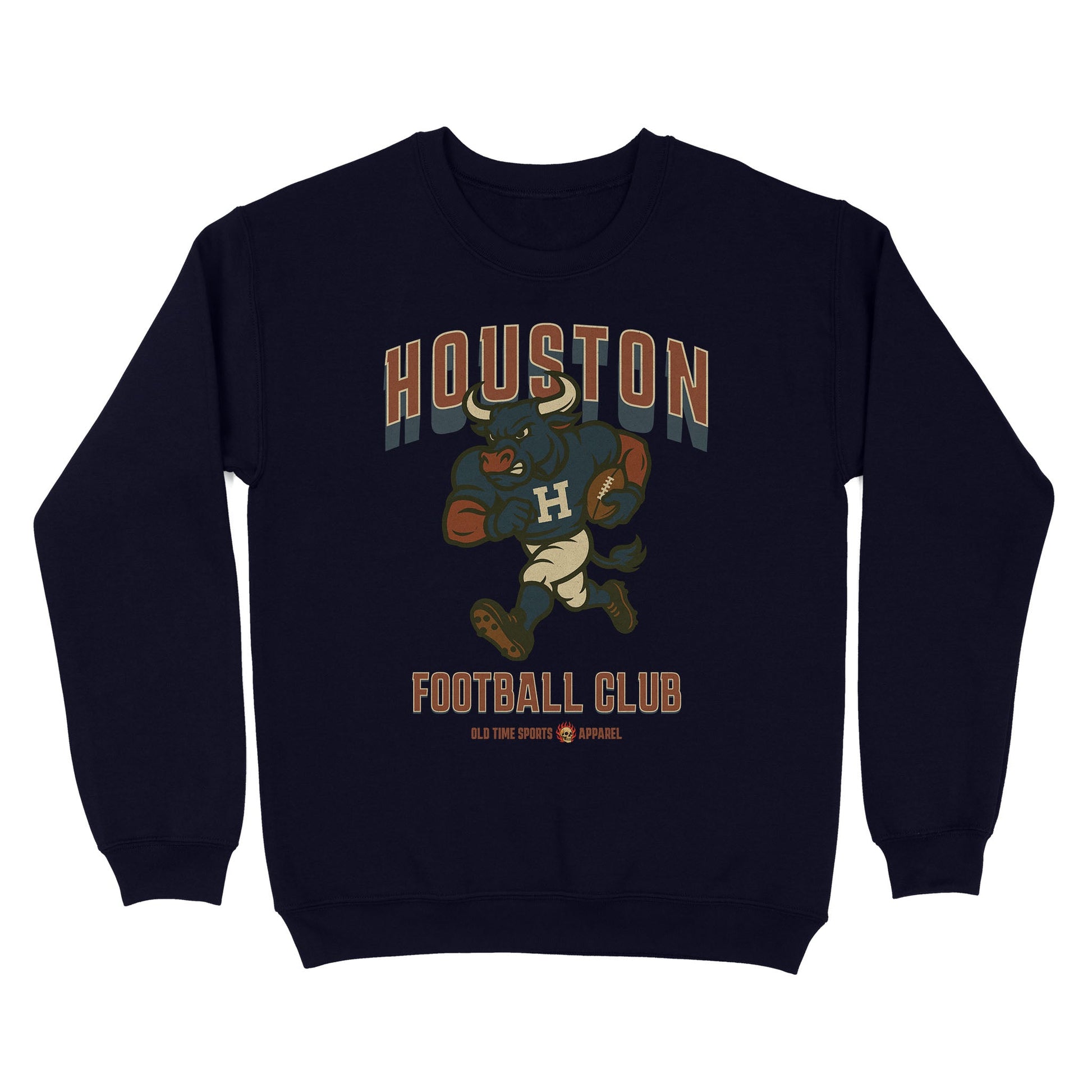 Houston Football Club Basic Crewneck - Old Time Sports