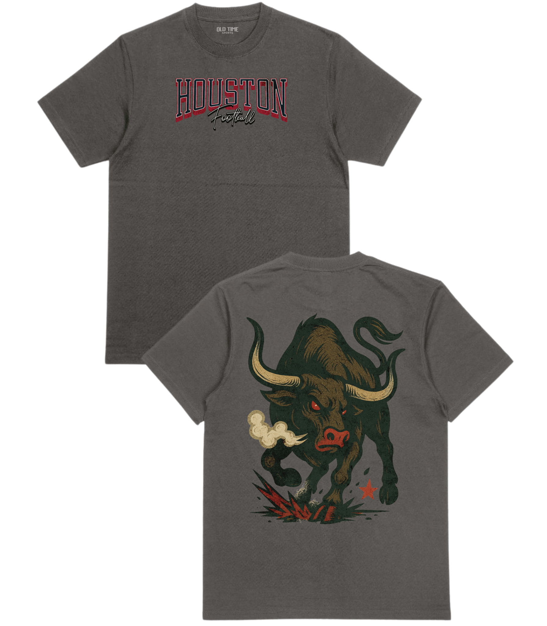 Houston Football T-Shirt - Old Time Sports