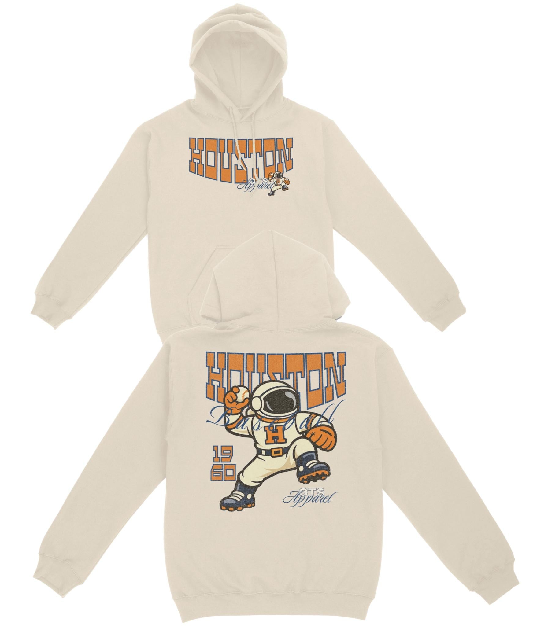 Houston Since 1960 Basic Hoodie - Old Time Sports