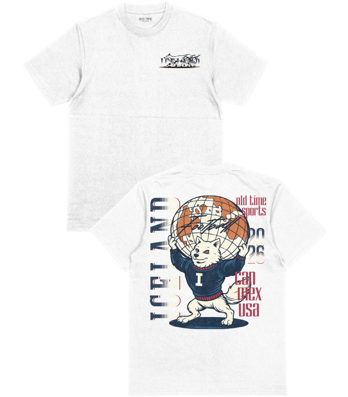 Iceland Football T-Shirt - Old Time Sports