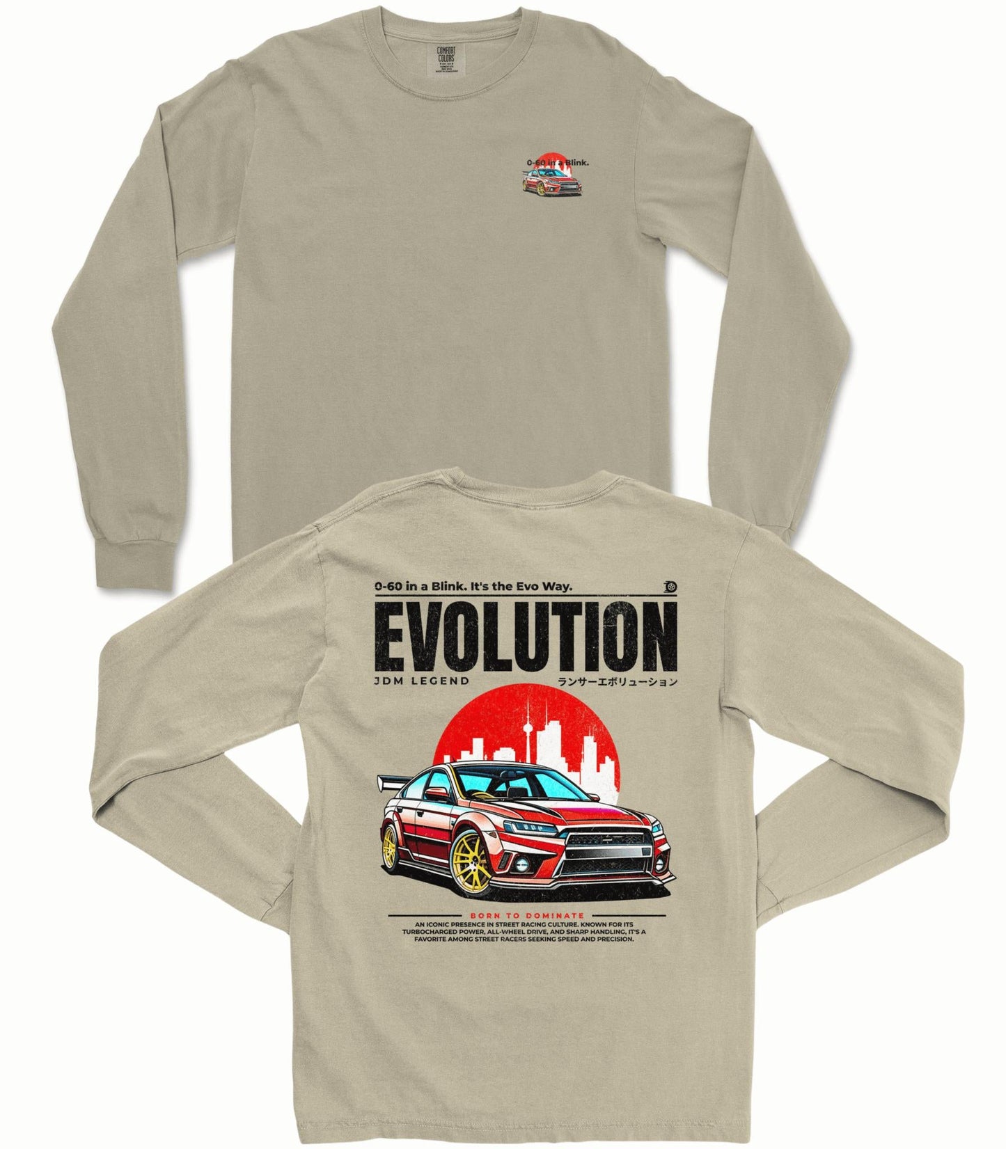 In A Blink Long-Sleeve Tee - Old Time Sports