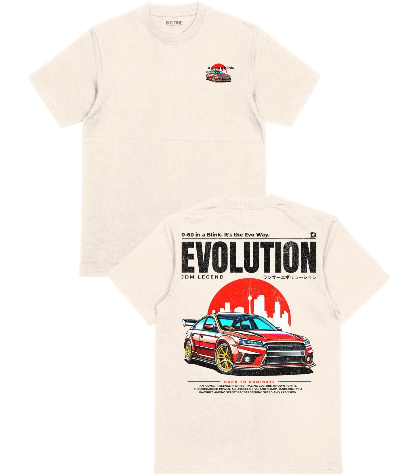 In A Blink T-Shirt - Old Time Sports