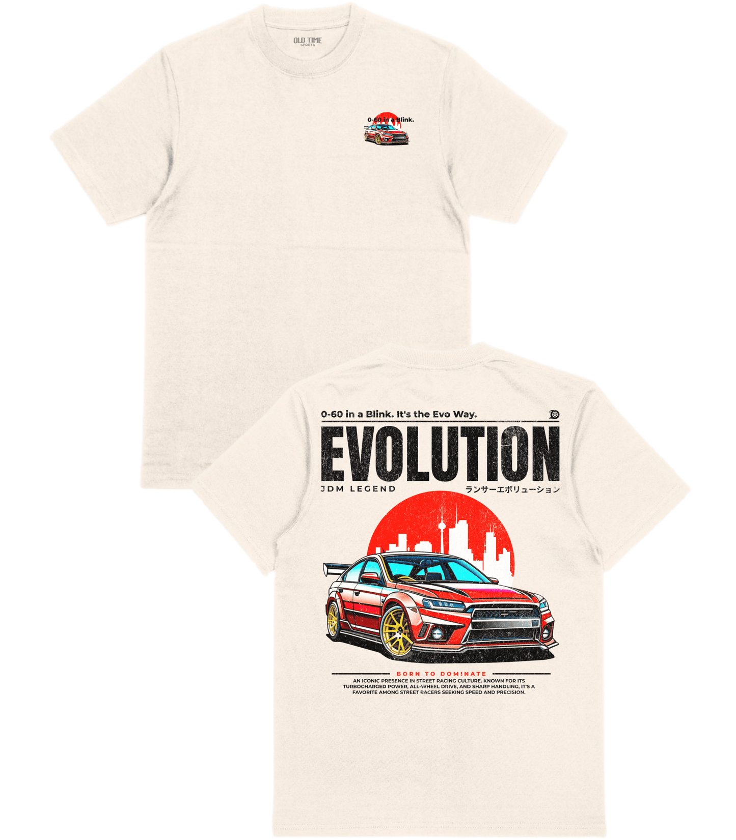 In A Blink T-Shirt - Old Time Sports