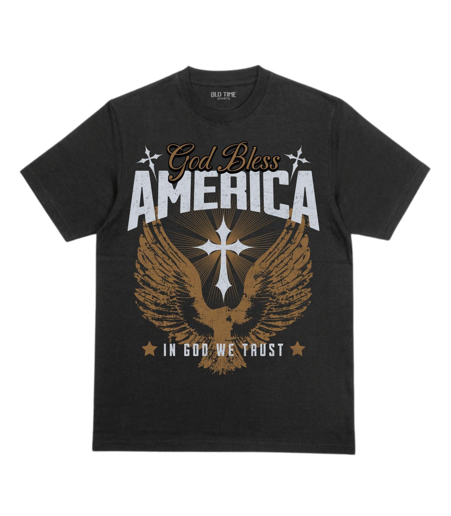 In God We Trust v2 T-Shirt - Old Time Sports