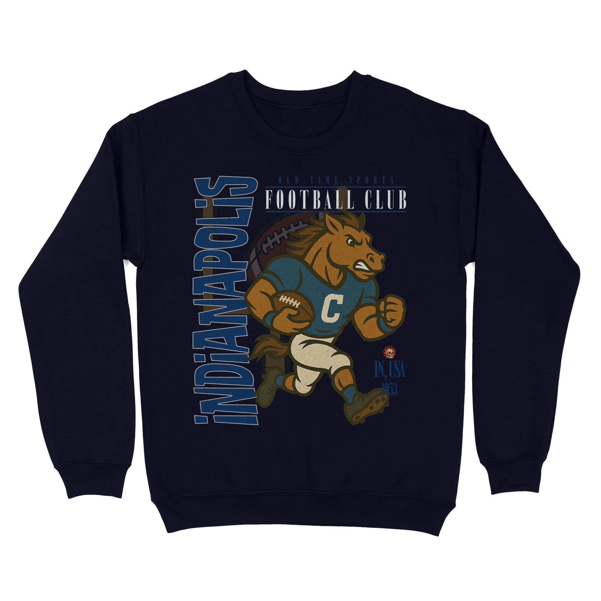 Indianapolis Football Basic Crewneck - Old Time Sports