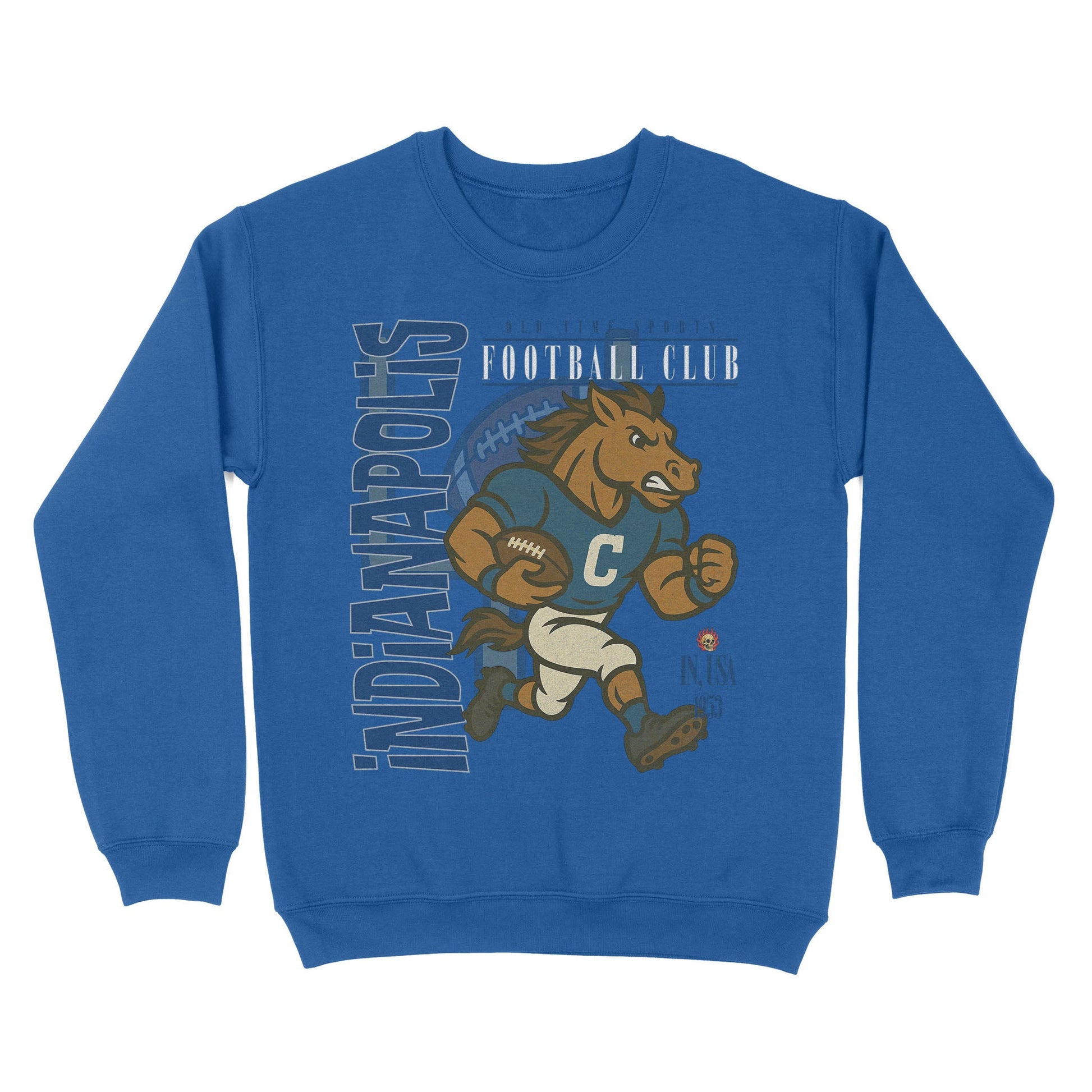 Indianapolis Football Basic Crewneck - Old Time Sports