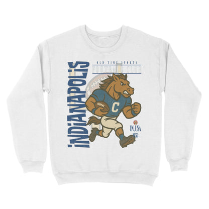 Indianapolis Football Basic Crewneck - Old Time Sports