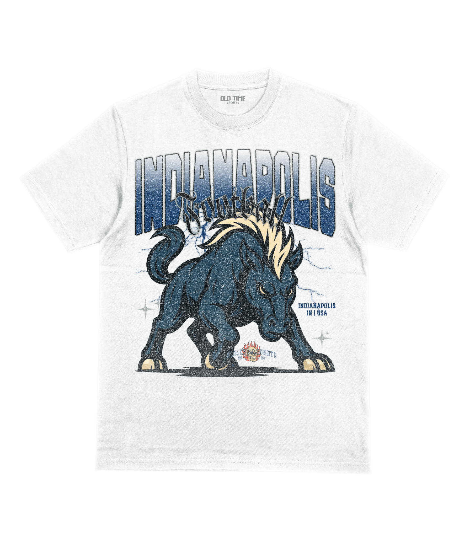 Indianapolis Football Club v2 T-Shirt - Old Time Sports