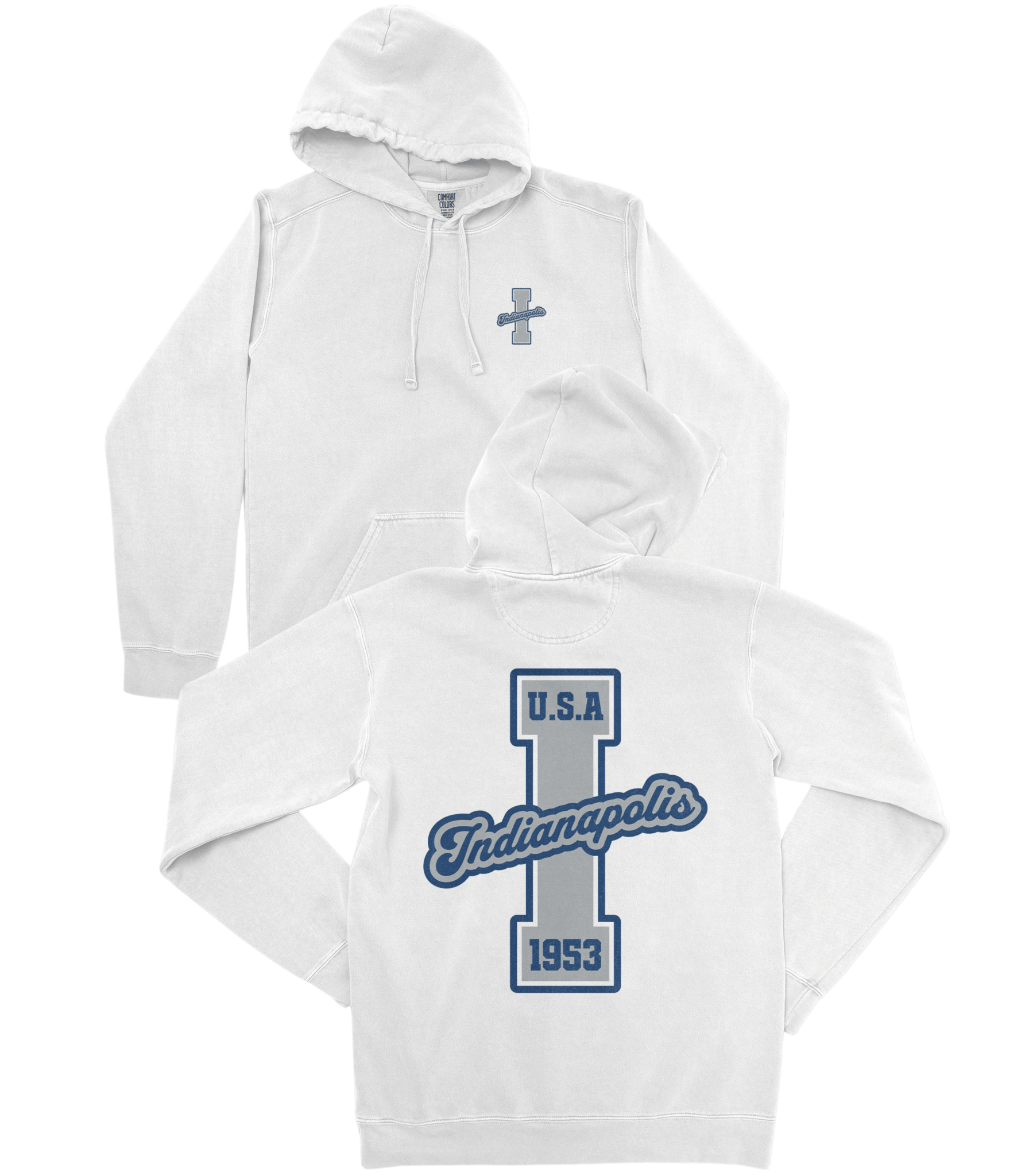 Indianapolis Football Premium Hoodie - Old Time Sports