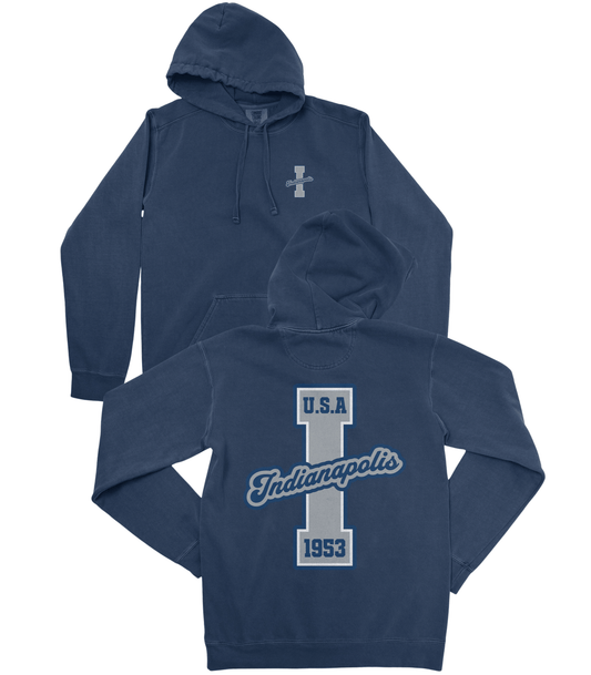 Indianapolis Football Premium Hoodie - Old Time Sports