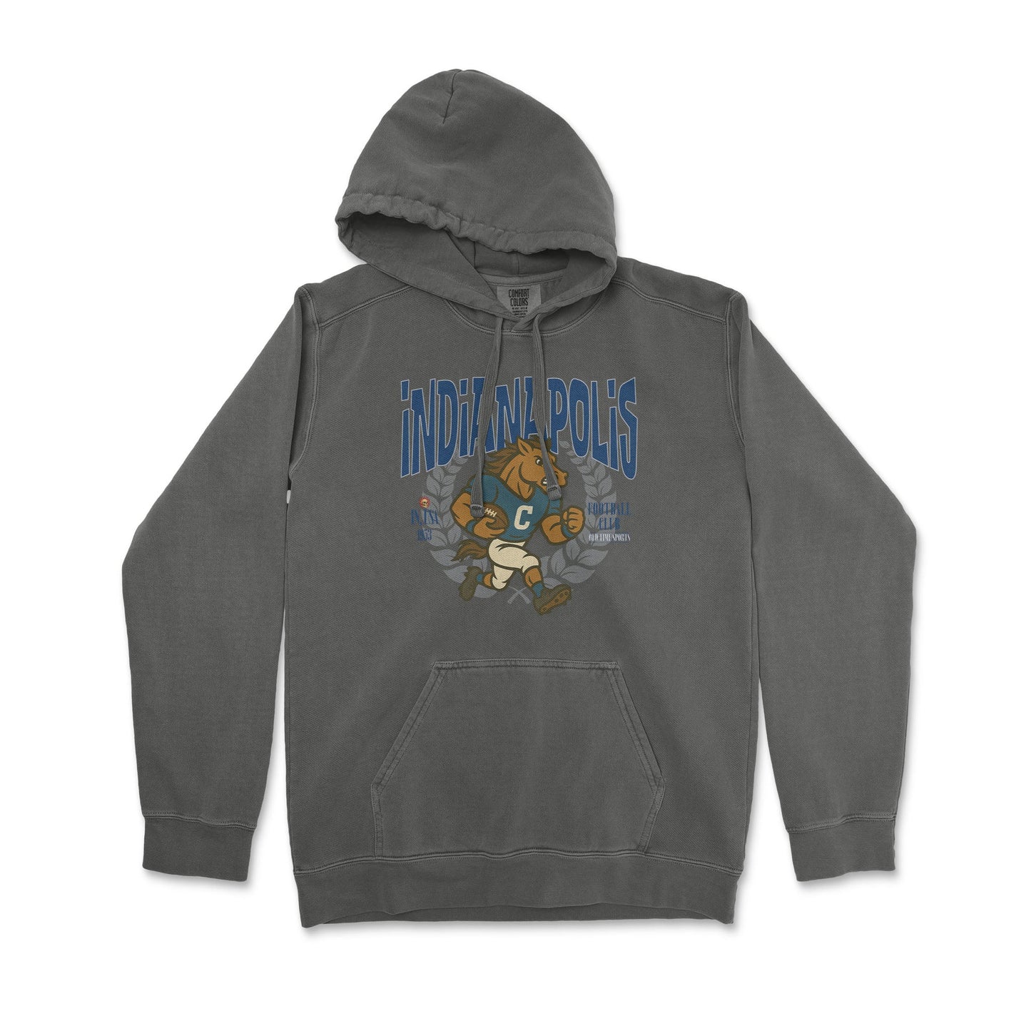 Indianapolis Football Premium Hoodie - Old Time Sports