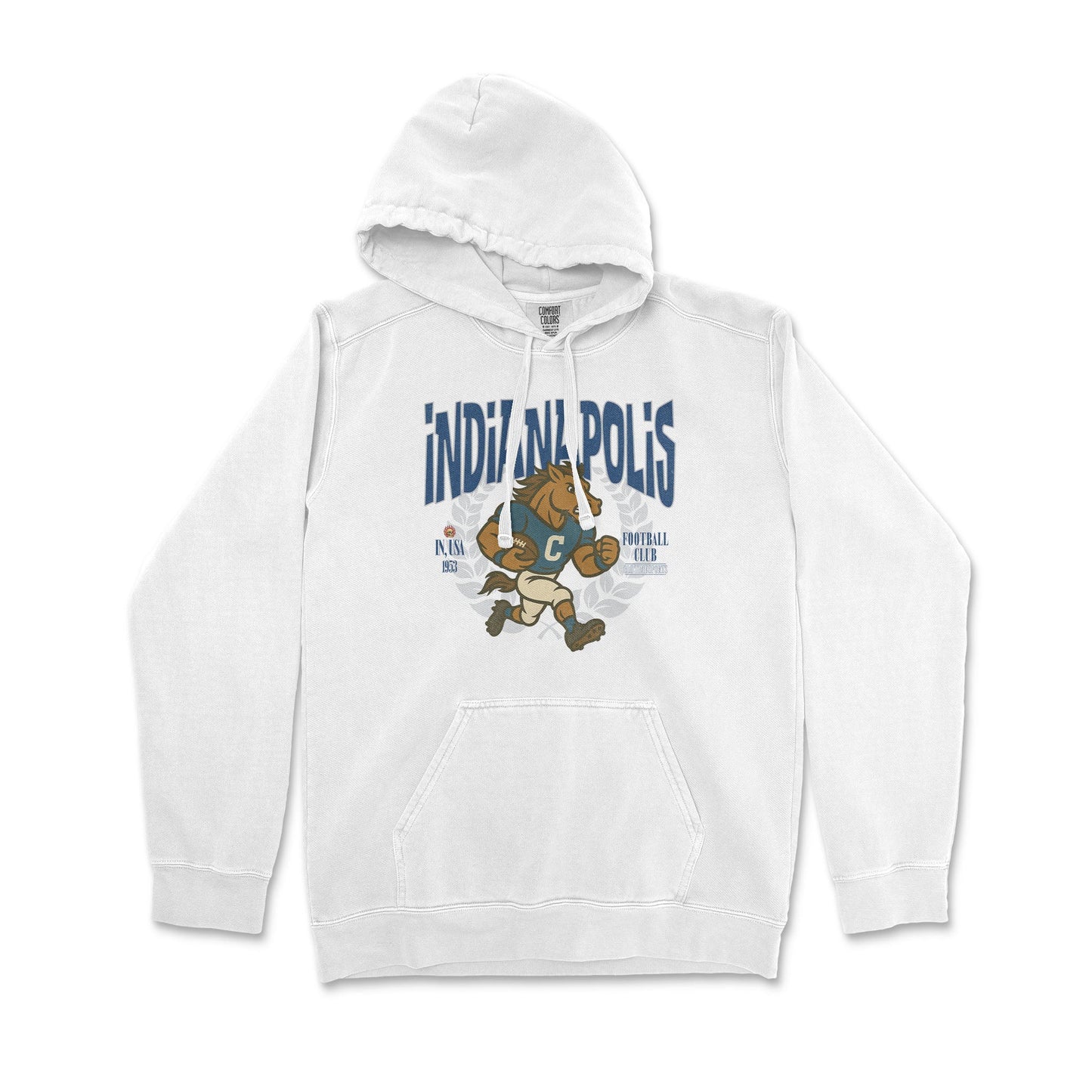 Indianapolis Football Premium Hoodie - Old Time Sports