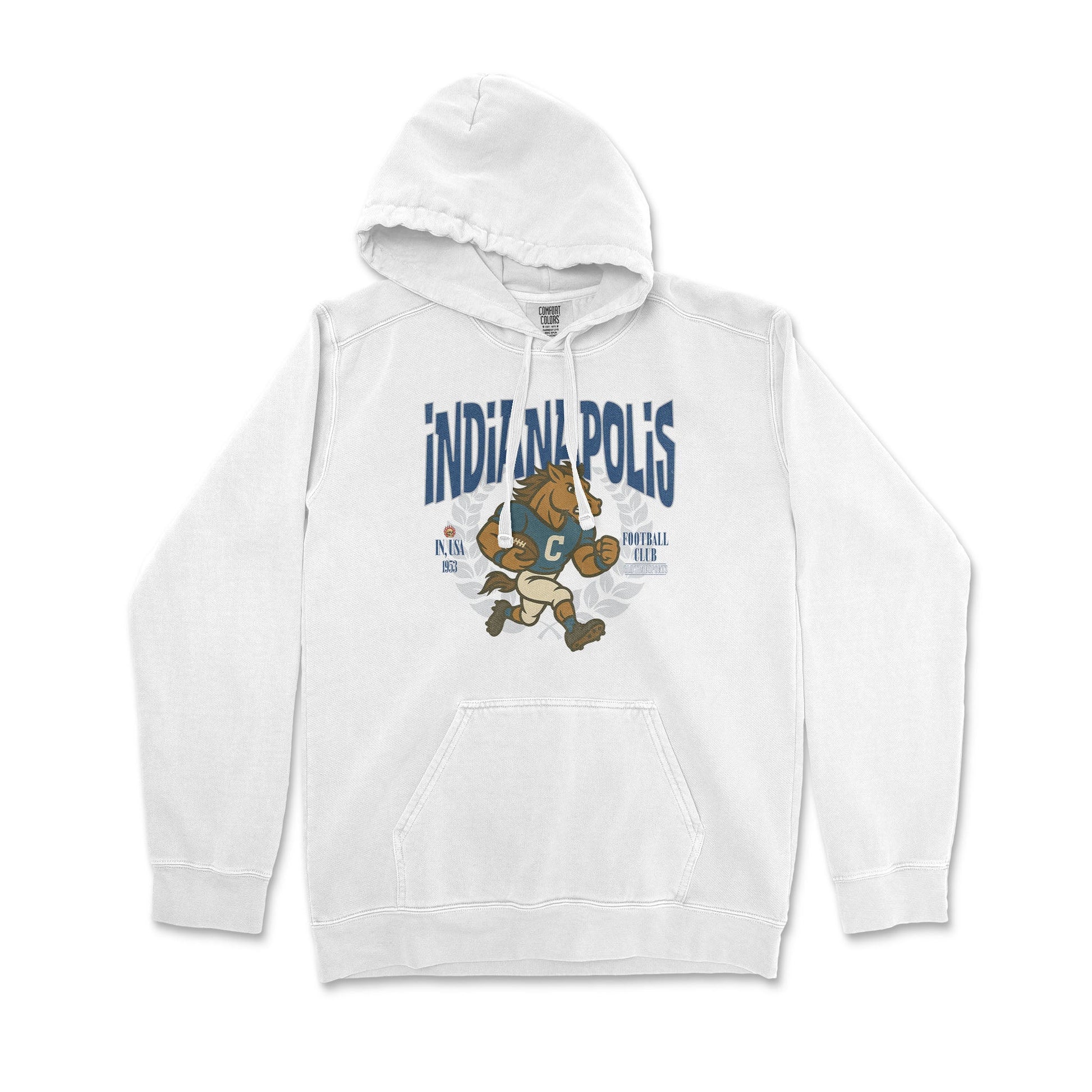 Indianapolis Football Premium Hoodie - Old Time Sports