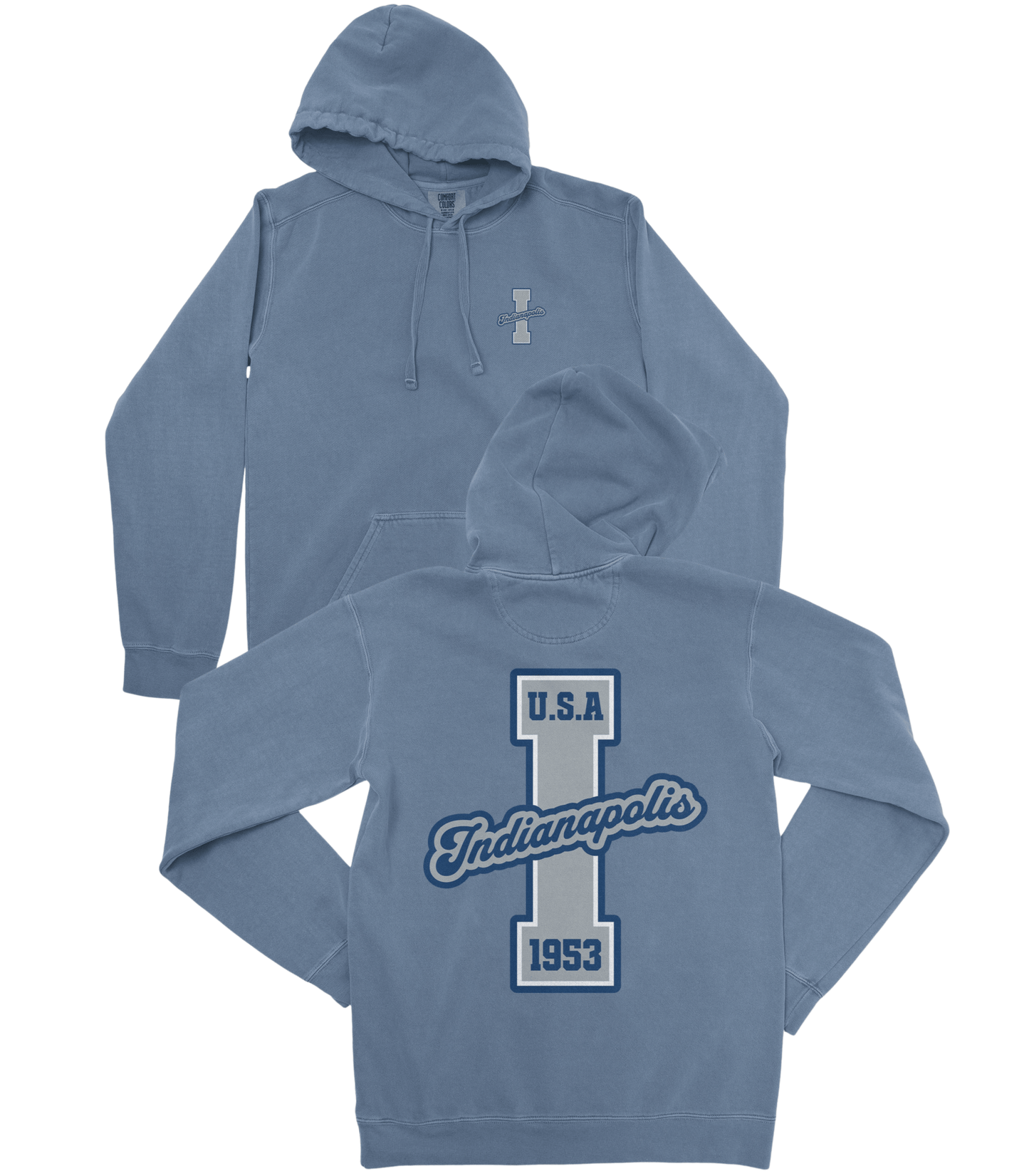Indianapolis Football Premium Hoodie - Old Time Sports