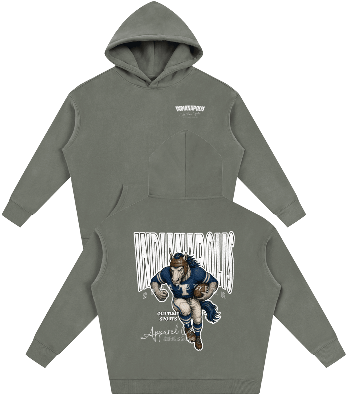 Indianapolis Sportswear Warmup Hoodie - Old Time Sports